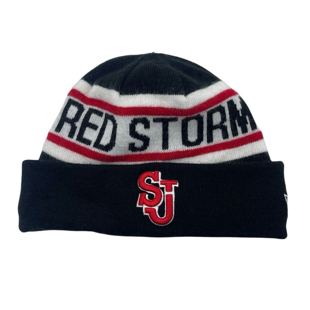 New Era St John's Red Storm Sport Knit Hat